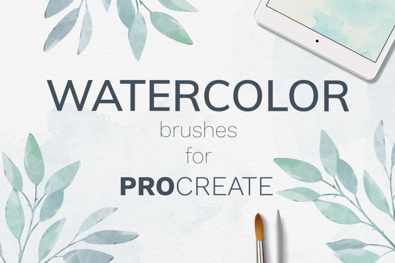 procreate watercolor brushes download free