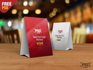 Download 40+ Superior Table Tent Card Mockup Templates | Decolore.Net