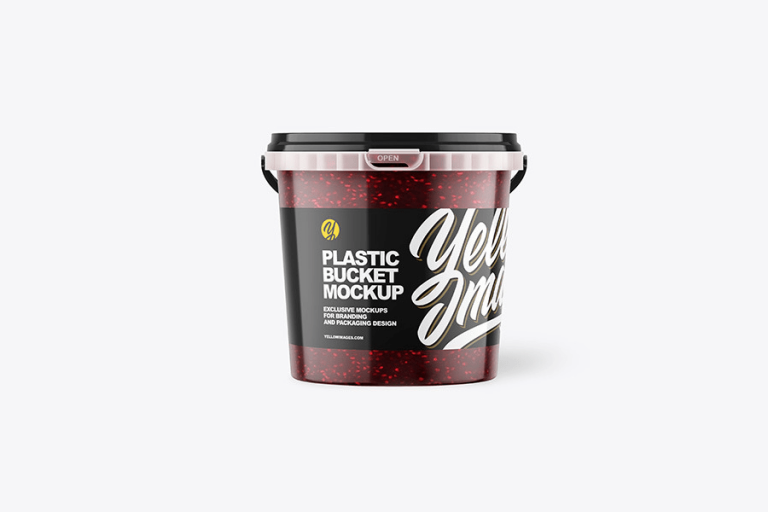 Download 25+ Pretty Cool Bucket Mockup Templates | Decolore.Net