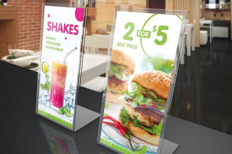 40+ Superior Table Tent Card Mockup Templates