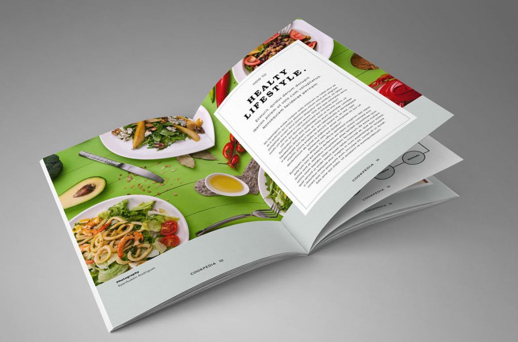 35+ Delicate Food / Beverage Brochure Templates - Decolore