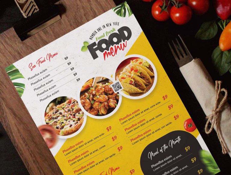 40+ Catchy Restaurant Menu Templates - Decolore