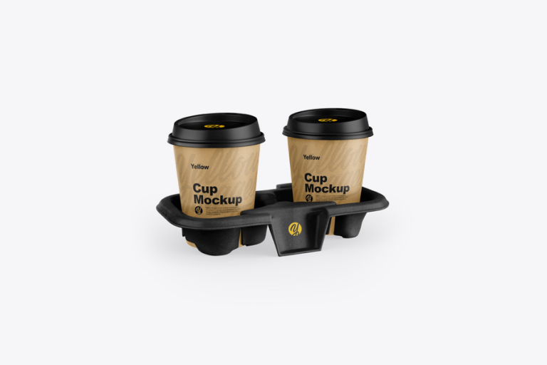 20+ Gorgeous Cup Holder PSD Mockup Templates - Decolore