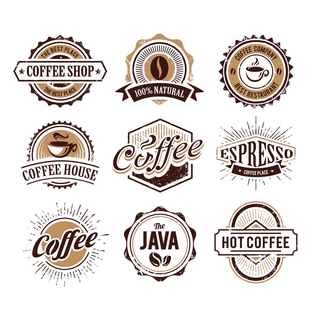 A free coffee logo collection
