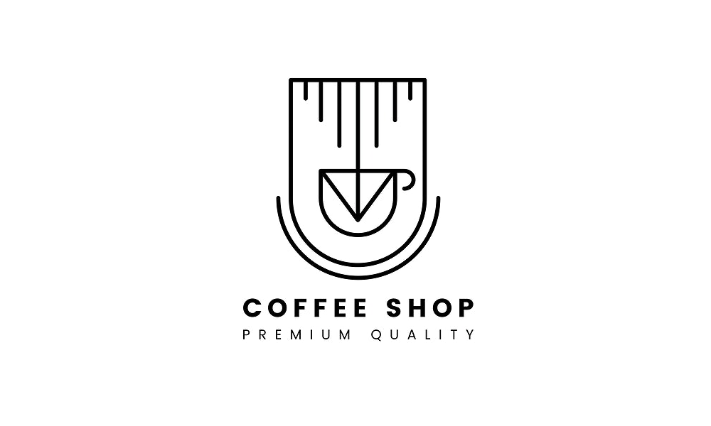 A free coffee shop logo template