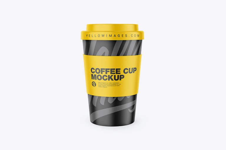 10+ Reusable Coffee Cup PSD Mockup Templates - Decolore