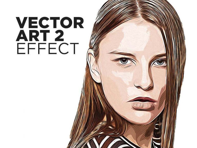 vector art photoshop action free download