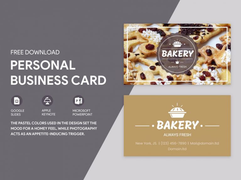 30+ Gorgeous Bakery Business Card Templates