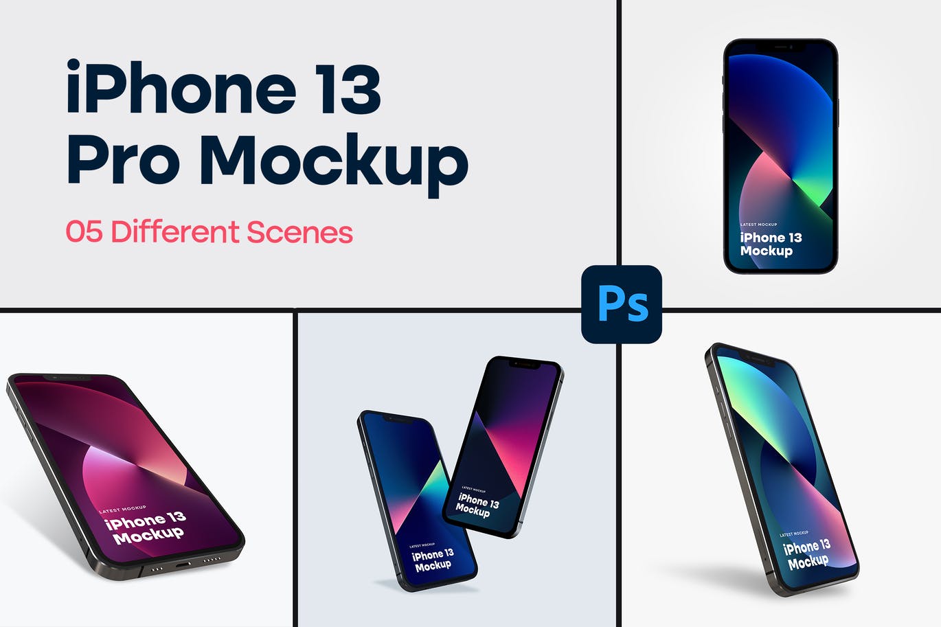 40+ Exclusive iPhone 13 Mockup Templates [2021] - Decolore