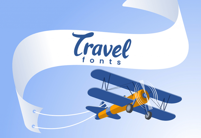 30+ Superior Travel Fonts For Business And Traveler Blogs - Decolore.Net