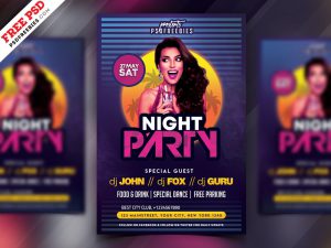 35+ Catchy Retro Flyer PSD Templates - Decolore