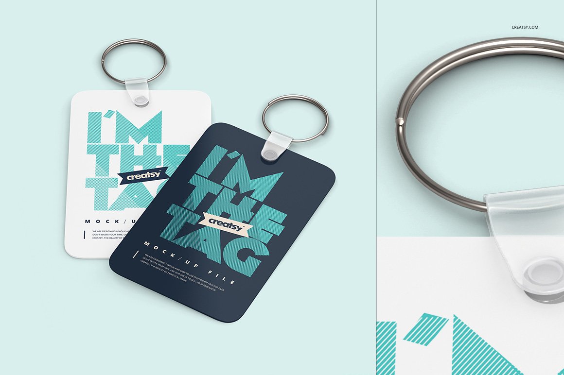 Keychain Mockup