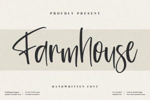 20+ Farmhouse Fonts for Rustic and Countryside Genre - Decolore