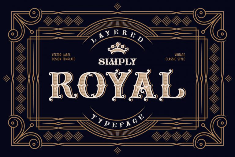 30 Best Royal Fonts Decolore 6156